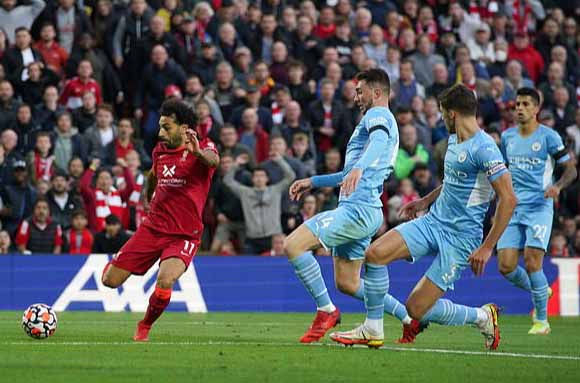 Đỉnh cao đại chiến, Man City cầm hòa nghẹt thở Liverpool