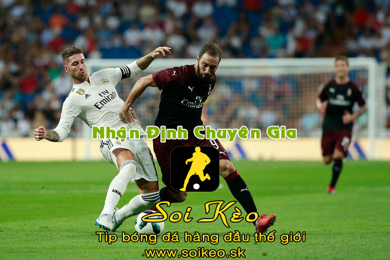 Soi Kèo tip bóng đá Real Madrid - AC Milan