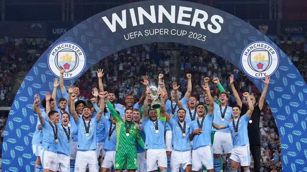 Man City đoạt Siêu cúp châu Âu