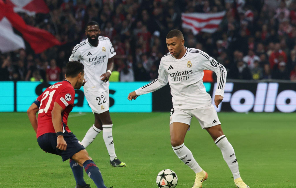 Real Madrid bất ngờ gục ngã trước Lille tại Champions League
