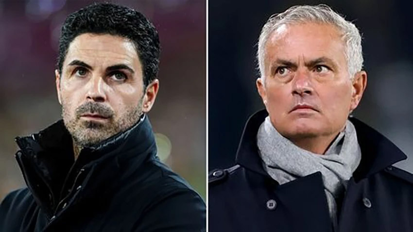 Arteta truyền tải thông điệp của Mourinho