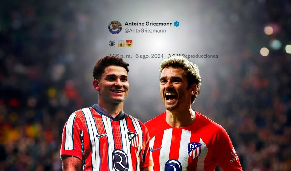 Griezmann ngỡ ngàng với thương vụ Alvarez